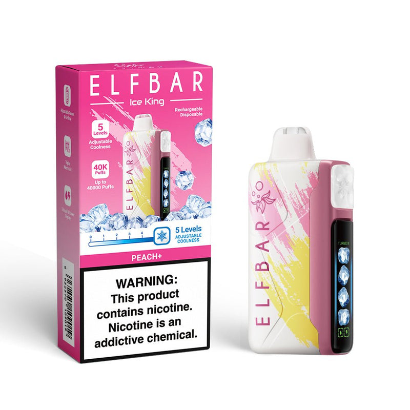 Caixa Elfbar Ice King 40K 5% - Caixa com 10 Unidades