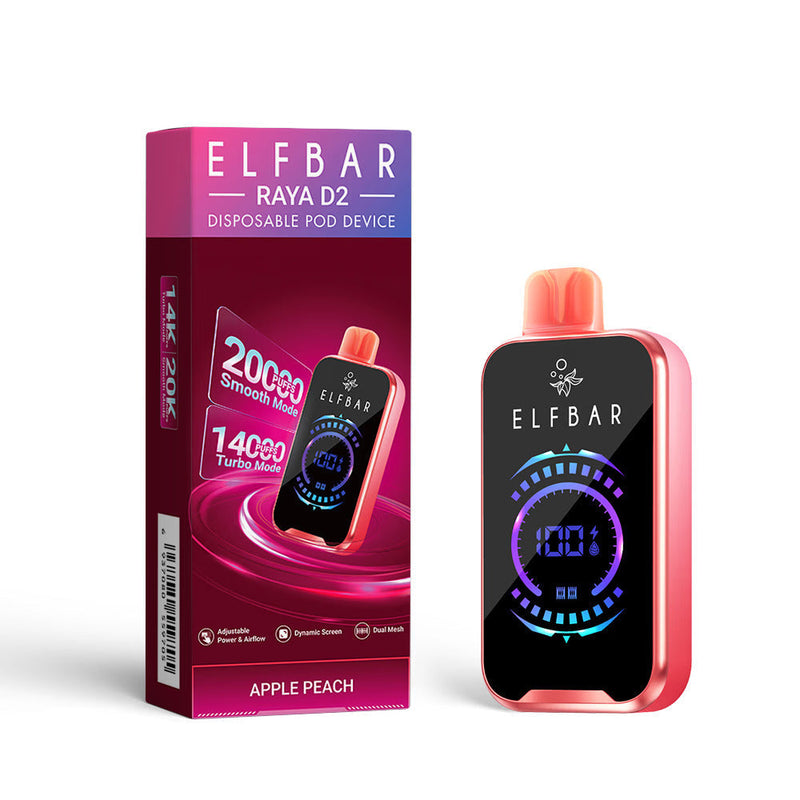 Caixa Elfbar D2 20.000 Puffs Atacado - Caixa com 10 unidades