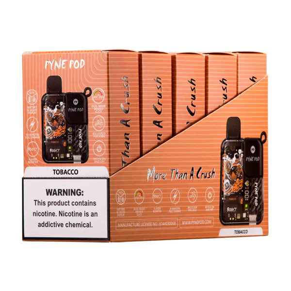 Caixa Pyne Pod 8.500 Puffs Atacado - Caixa com  10 unidades