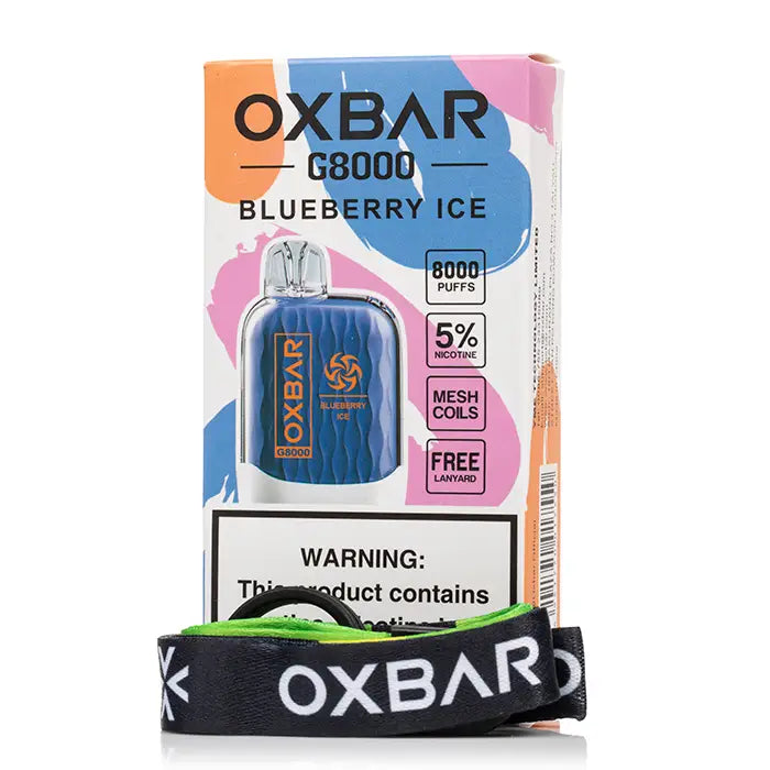 Caixa Oxbar G 8.000 Puffs Atacado – Caixa com 10 unidades