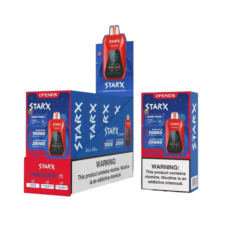 Caixa X Frosty Starx 20.000 Puffs Atacado – Caixa com 10 unidades