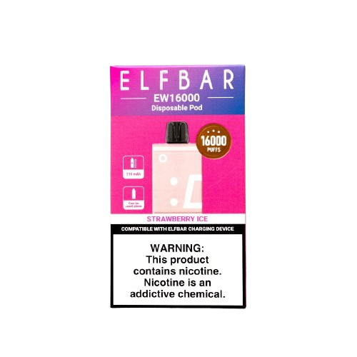 Caixa Elfbar Cartucho EW 16.000 Puffs Atacado  - Caixa com 10 unidades